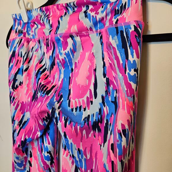 Lilly Pultizer Luxletic Callie Weekender "Free Spirit" leggings small High rise - Picture 5 of 8